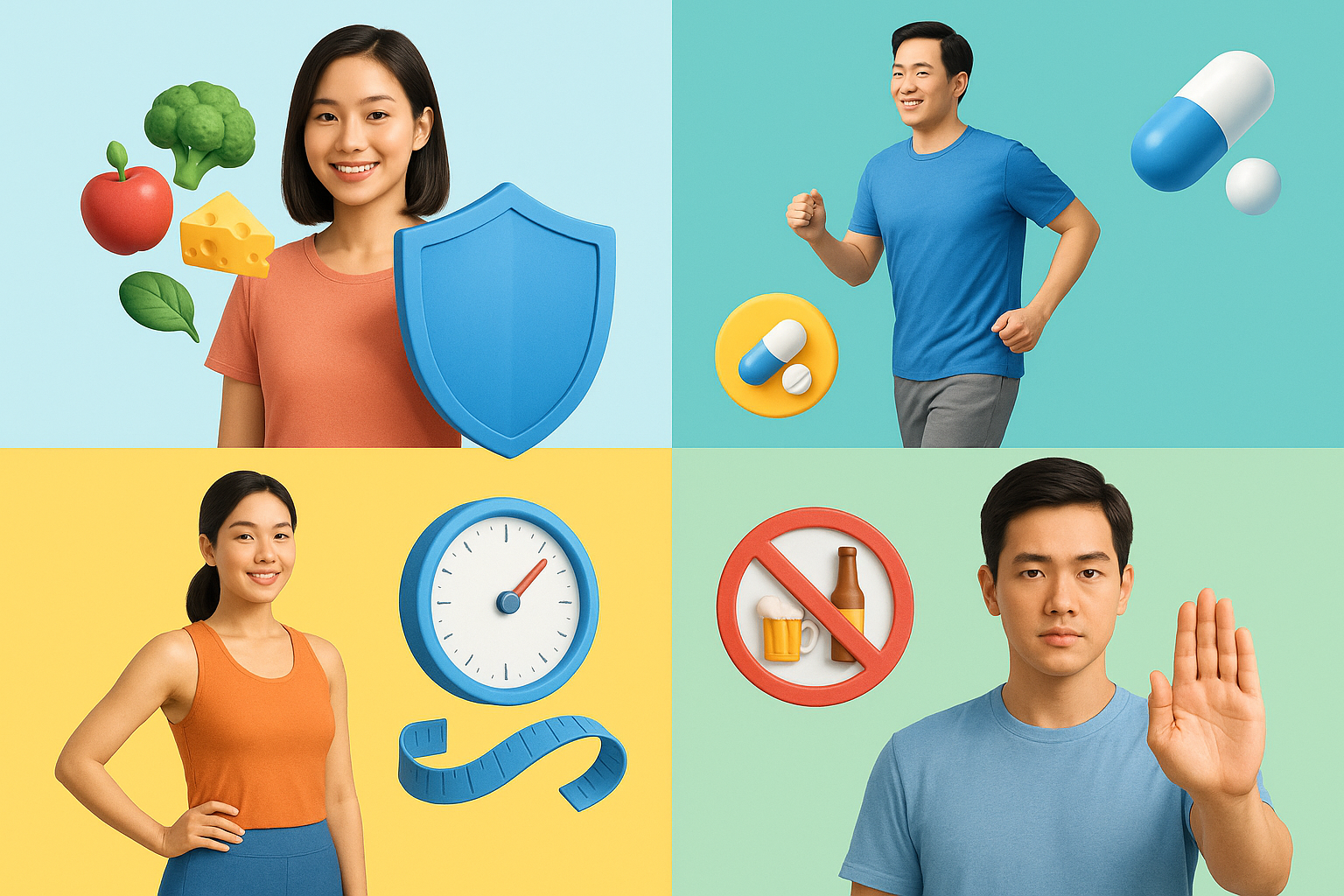 4 trụ cột ngừa ung thư trực tràng