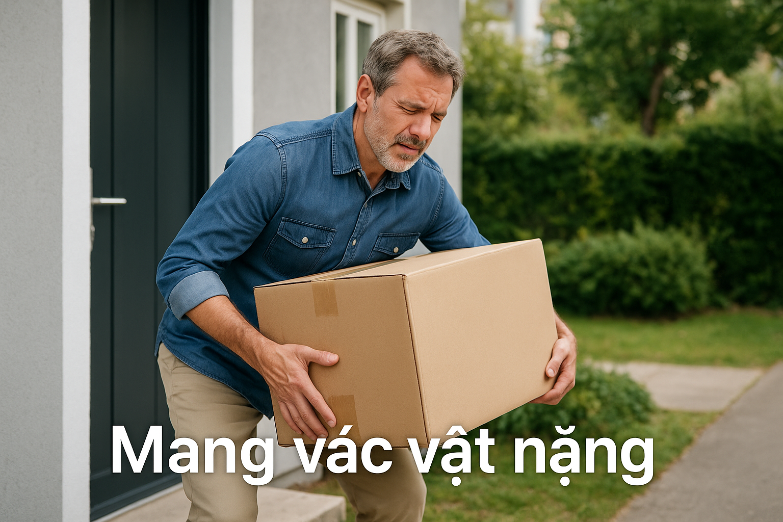 Mang vác vật nặng