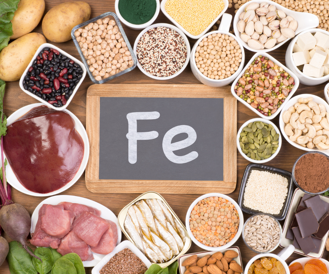 Thực phẩm giàu sắt cho trẻ