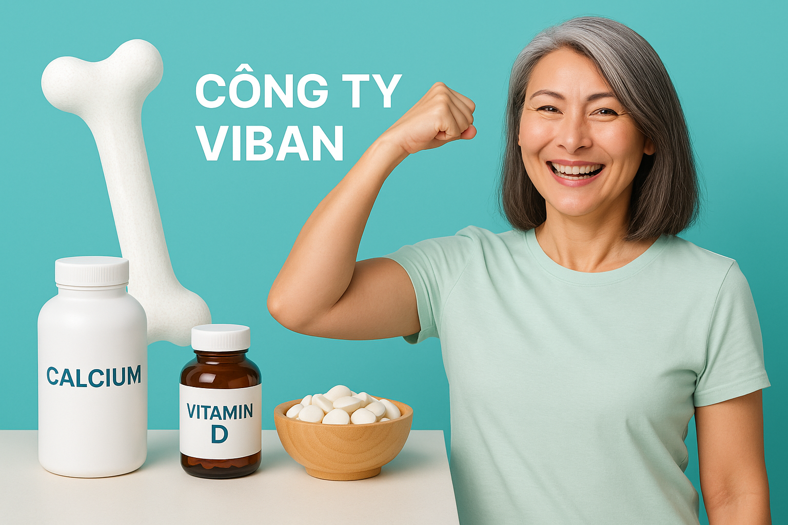 Vitamin D tốt cho xương