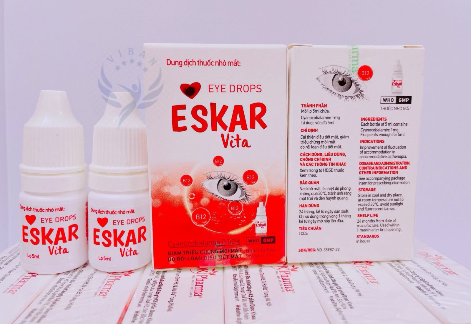 Nhỏ mắt Eskar vita