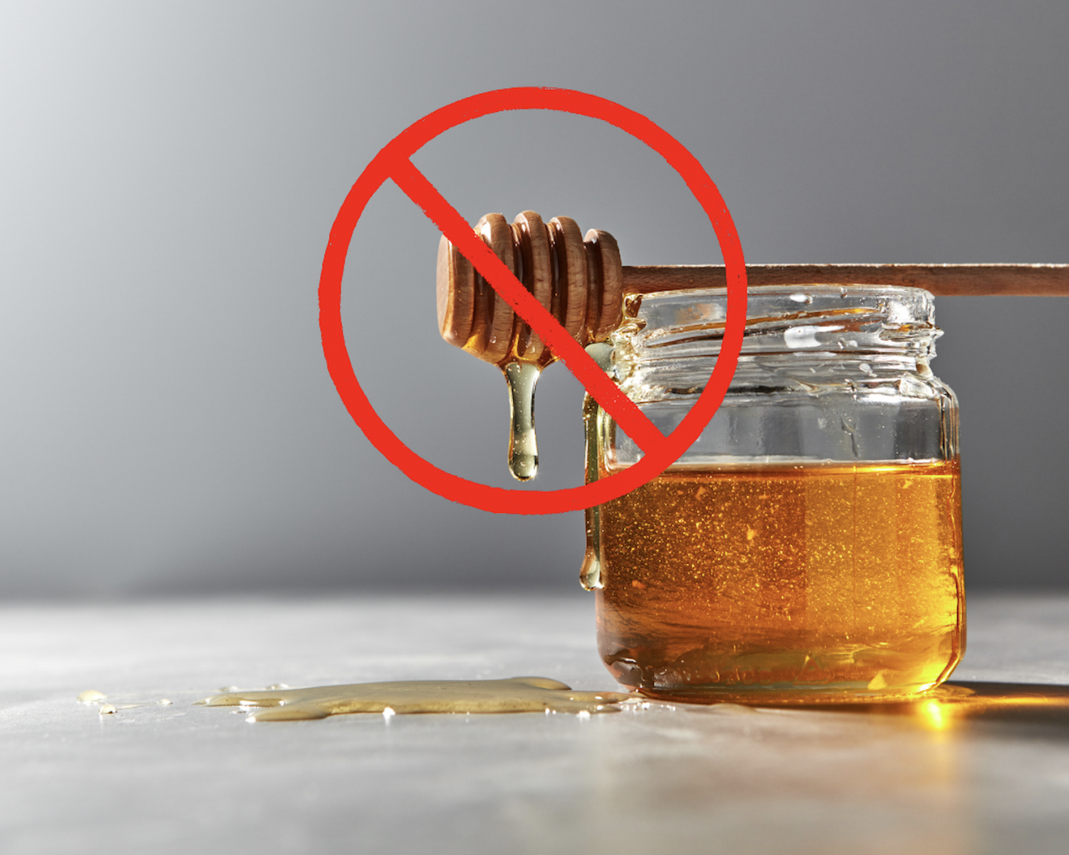 tránh cho mật ong vào thức ăn cho trẻ