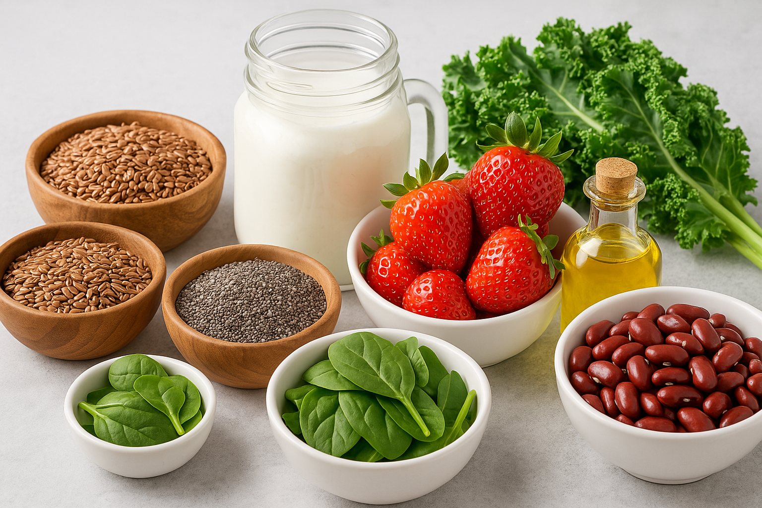 rau củ quả giúp nhuận tràng