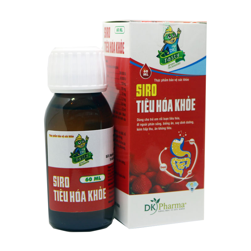 siro tiêu hoá khoẻ cho bé