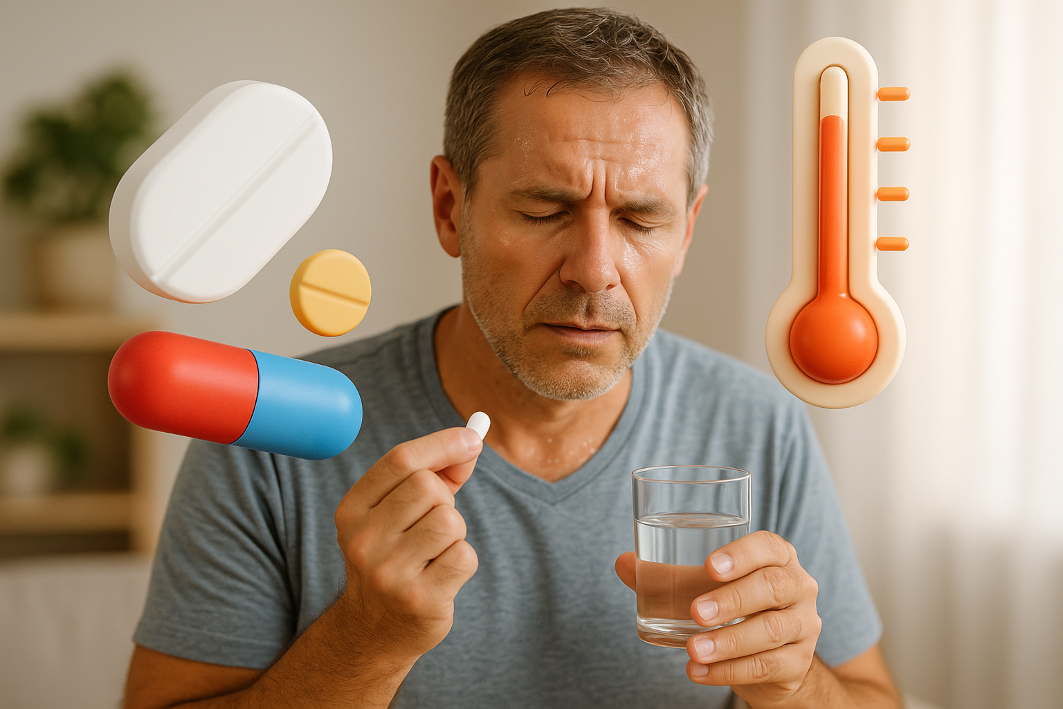 Một số loại thuốc điều trị suy tim có thể ảnh hưởng đến khả năng chịu nhiệt của cơ thể