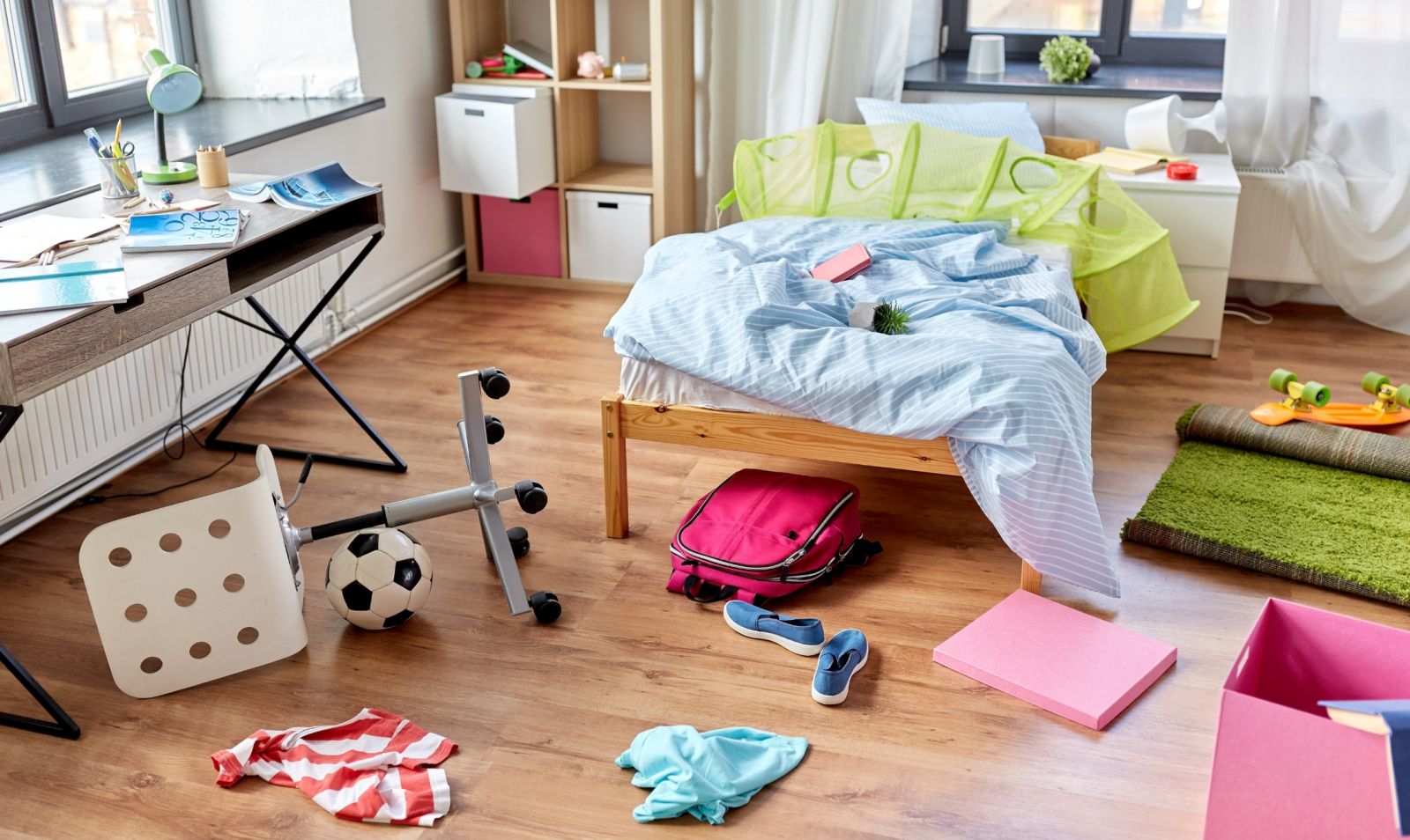 Trẻ em kém tập trung vì môi trường học tập lộn xộn