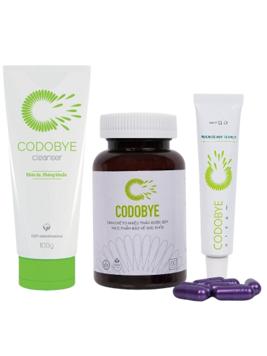 Bộ sản phẩm trị mụn Codobye
